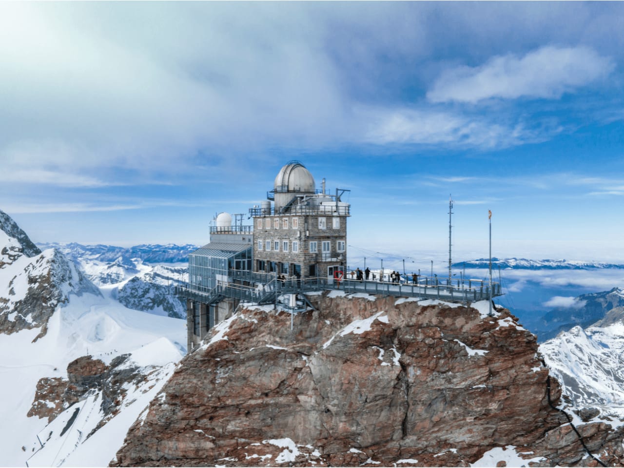 Panoramische Bergroute